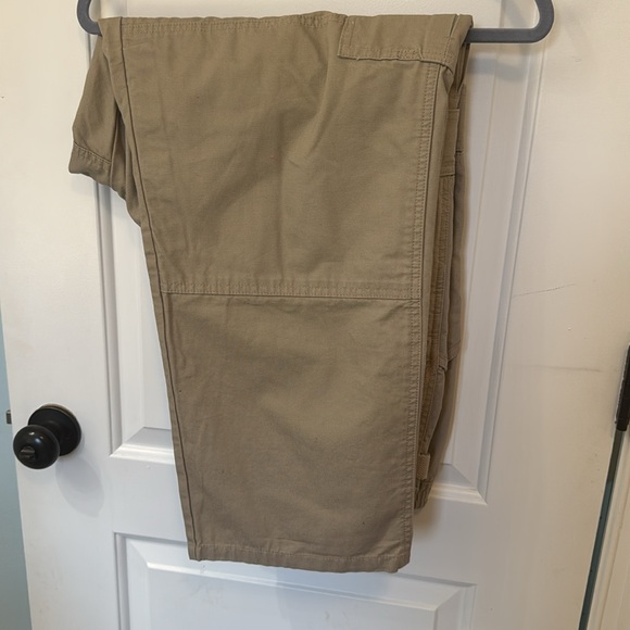 MENS 5.11 TACTICAL TAN CARGO COTTON WORK PANTS SIZE 44 x 30 - Picture 6 of 13